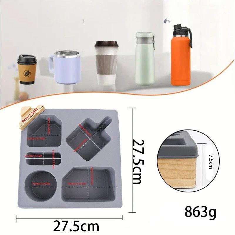 2025 Beverage Coffee Silicone Car Cup Holder Sofa Cup Holder Multifunctional Creative Life Outdoor Cup Holder