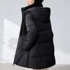 Sleeves Detachable Fashion Woman Parkas Winter Coats Hooded Thick Warm Women's Jackets