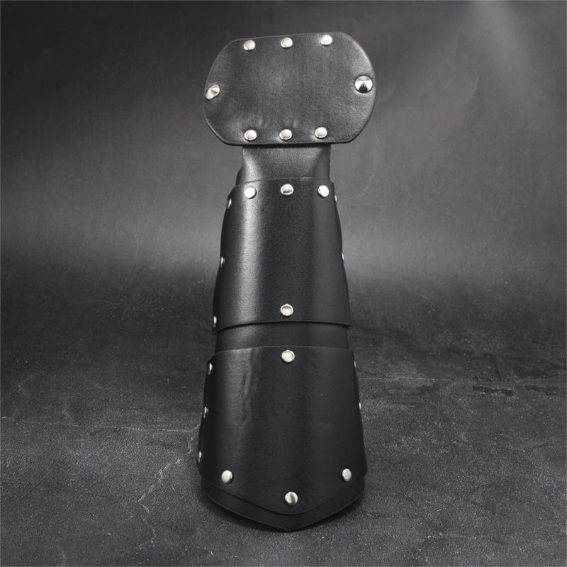 Rivet Spikes Leather Mask Cosplay Mask Motorcycle Biker Half Face Mask Anti Dust Sports Mask Masquerades Mask Women Men
