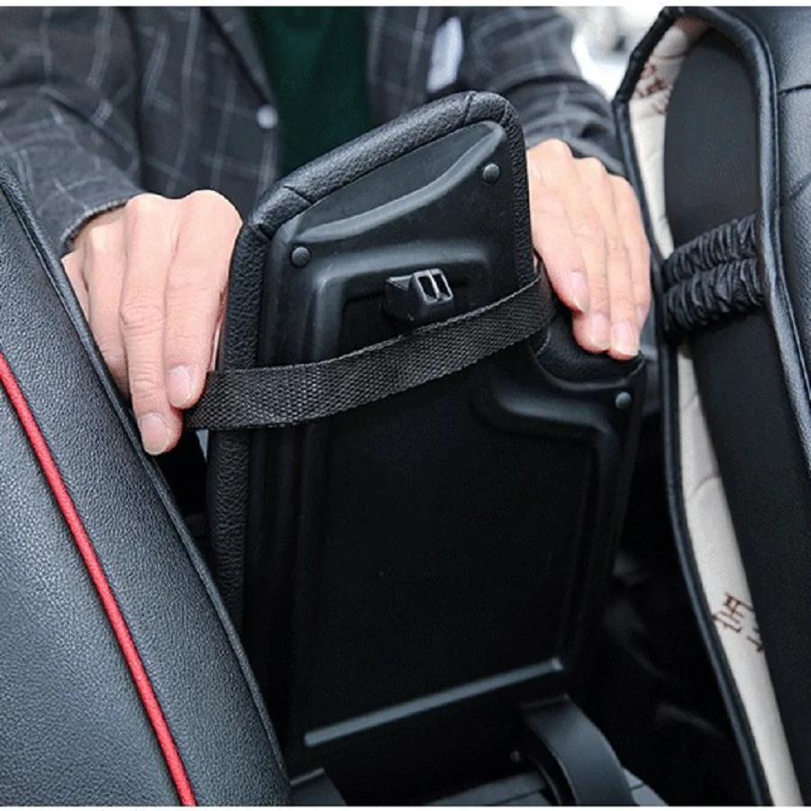 1PC Car Mounted Garbage Bin Portable Hanging Garbage Basket Rear Storage Compartment Waterproof Garbage Bin Storage Box