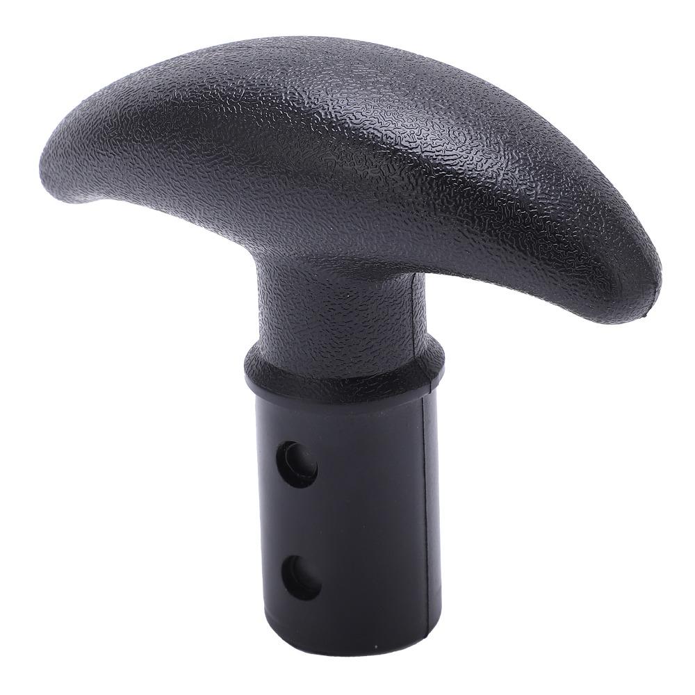 Curved Grip Canoe Paddle Handle Sturdy PVC Surfboard Paddle Handle SUP Accessories Home Use