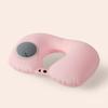 Inflatable Travel Neck Pillow for Airplane Train Car Washable Pillowcase U Shaped Office Napping Pillow,Home Head Neck and Lumbar Support