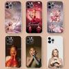 A-Ariana G-Grande Transparent Phone Case For iPhone 16 15 14 13 12 11 Pro Max Plus Soft Cover