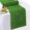 Kunstrasen Tischläufer Langlebig Leicht zu reinigen Rechteckige Tischdekoration für Weihnachten Hochzeiten Outdoor Golf & Fußball Partys