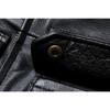 Chinese Size Brown Black Real Cowhide M65 Hunting Leather Jacket Men Genuine Leather Coat Winter Pockets Jackets Jaqueta Masculina De Couro