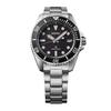 Seiko Prospex SBDJ063 Herren Taucheruhr 200m Air Diver Wasserdicht Solar Schwarz/Schwarz