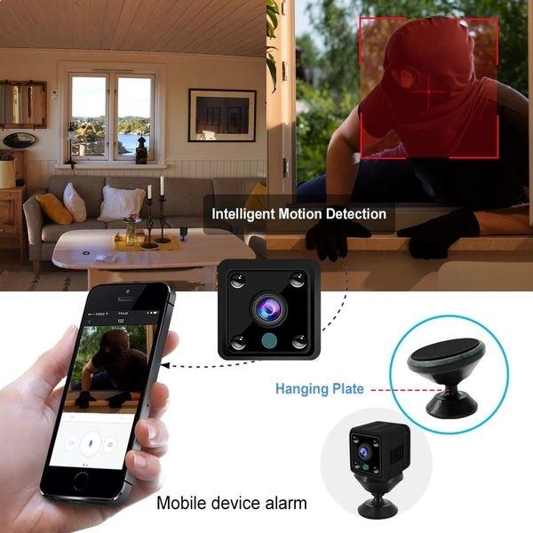 Micro camera petite 1080P IP WIFI vision à infrarouge