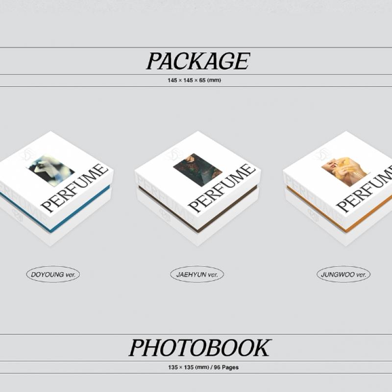 Nct Do Jae Jeong   Perfume Ver. 1 Mini Album  Box Ver. 