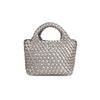 Handwoven Mini Tote Bag Women Crossbody Or Handheld PU Leather Lightweight Daily Use In 11 Colors