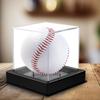 Baseball Display Box with Stand for Collection Use, Baseball Display Box Acrylic Clear Baseball Display Baseball Case