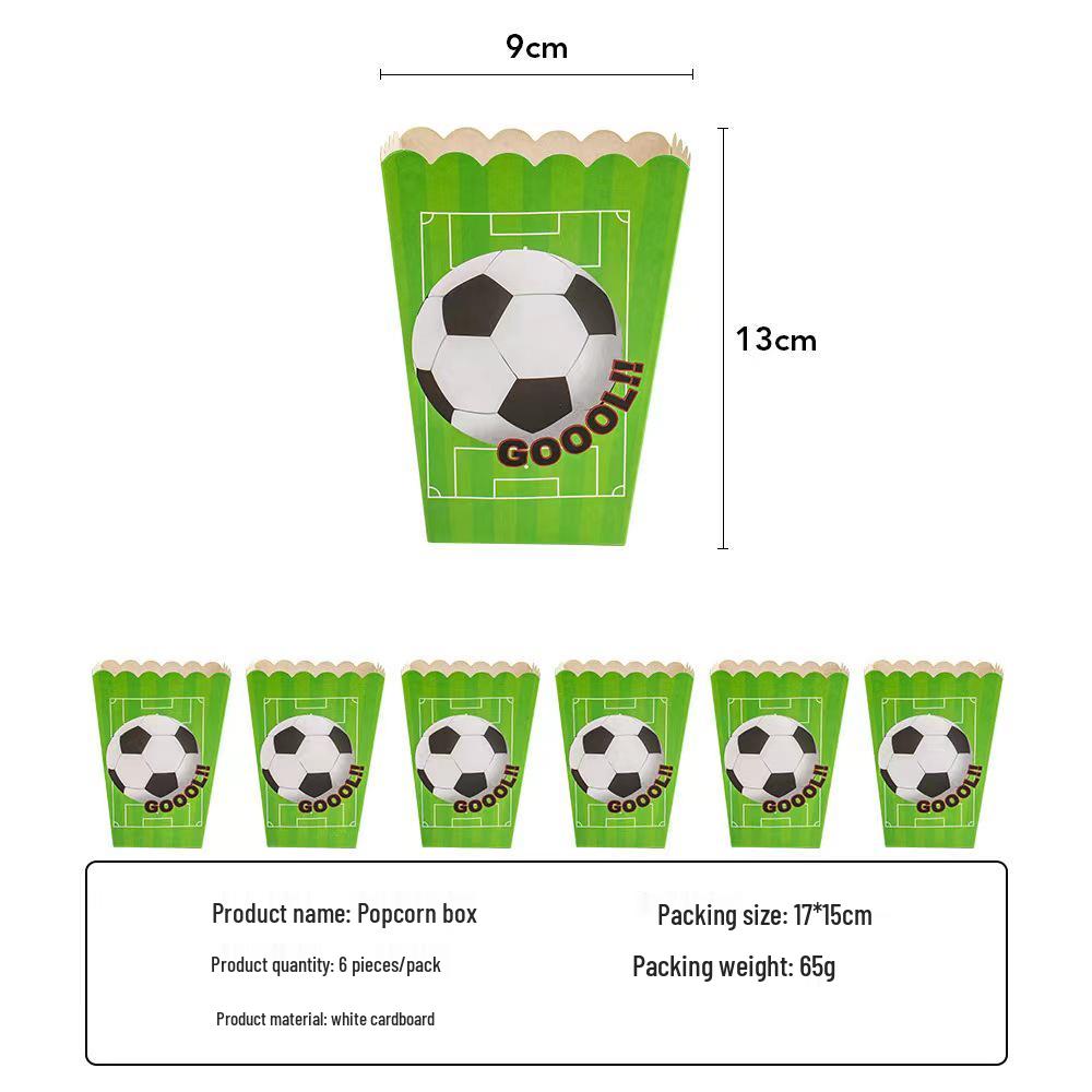 Football Birthday Party Decor Set: Plates, Cups, Tablecloth, Cutlery, Backdrop, Banner & Balloons.