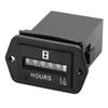 AB34-2X DC 6-80V Mechanical Hour Meter - Hourmeter For Engine Generator Boat Automobiles Motorcross Motor Truck Tractor