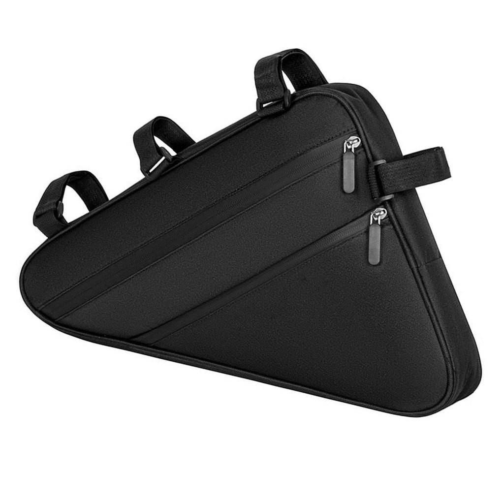 Fahrrad Rahmentasche 2.3L Reflektierend Nachtfahrt Sicherheit Werkzeugaufbewahrungspack Fahrradtasche