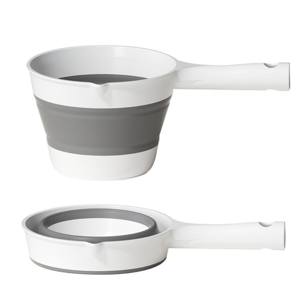 

Suspensible Collapsible Bath Scoop Long Handle Fruit Washing Scoop The Water-Sprinkling Festival