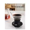 Coffee Filter Cup Reusable Drip-type Hand-brewed Coffee Filter Paper Immersion Filter Pot V-shaped Switch Funnel