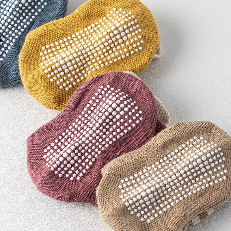 Newborn & Toddler Non-Slip Floor Socks: Spring/Summer Style with Waistband