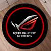 Alfombrilla de Suelo para Gaming Duradera Inspirada en ROG para Uso en Oficina y Silla Alfombra con Diseño Pashia Alfombra Suave Perfecta para Entusiastas del Gaming