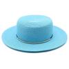 Classic Irish Straw Hat With Wide Brim For Summer Sun Protection And Breathability