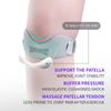 1PC/2PC GOUNOD Knee Strap for Support Knee  Basketball Stabilizer Brace Silicone Band Elasticity Fixed Supportion Patellar Ring