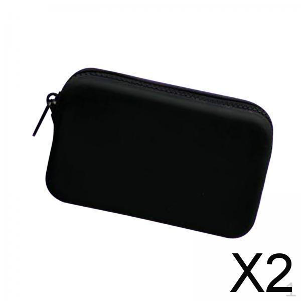 

2x Силиконовый вкладыш для кошелька, Портативный водонепроницаемый держатель для карт с отверстием