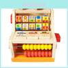 Wooden Multipurpose Learning Car With Shape Recognition Cards For Preschool Education