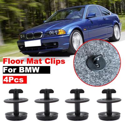 4 pezzi di fissaggio per auto tappetino clip twist lock morsetto di fissaggio per tappeto per BMW E46 E38 E34 E32 E39 3 5 7 serie resistente fermo