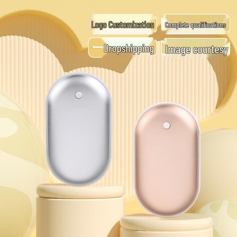 Portable USB Electric Hand Warmer: Cute Waterless Hot Bag for Girls & Students - Perfect Winter Gift