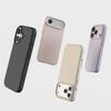 Soft Touch Liquid Silicone Case for iPhone 17 Series - Anti-Scratch Protective Cover with Colorful Flowing Light & AI Button