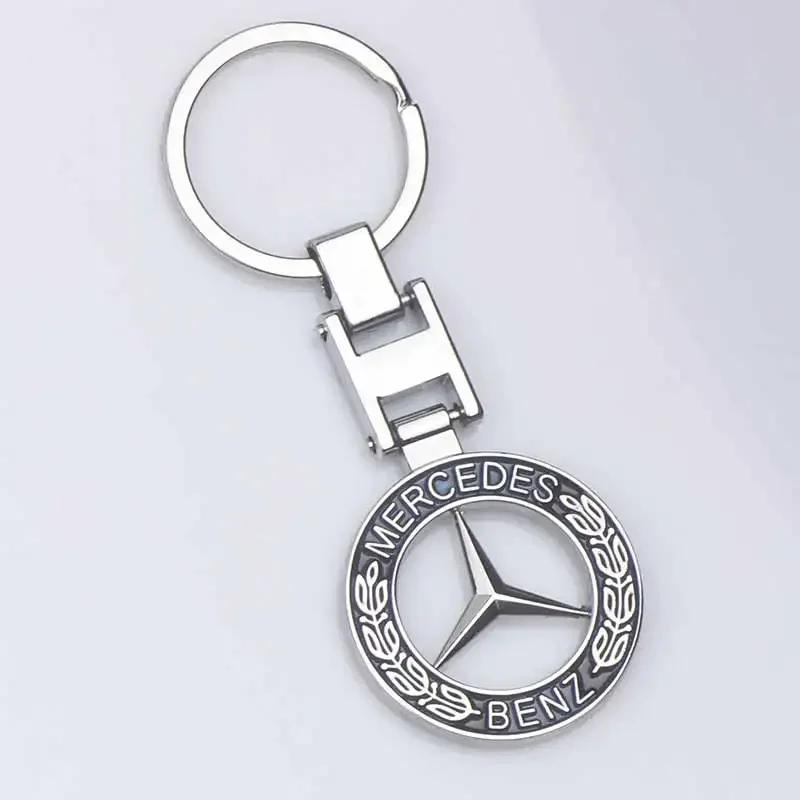 Neu Für Mercedes Benz Metall Anhänger Autoschlüsselanhänger Schlüsselanhänger Halter für Mercedes Benz AMG W108 A E C G M R S D Klasse W212