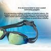 Racing goggles adult men's and women's competition training professional electroplated anti UV and anti fog swimming goggles