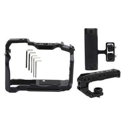 Camera Cage for R50 Aluminum Camera Video Rig with Side Handle and Top Carrying Handle 14 38 Inch