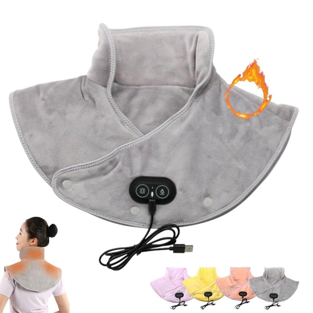 3 Heat Level Heated Shoulder Pad Fast Heating Massage Shoulder Pads Mattress Shawl Wrap  Winter
