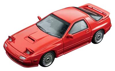 FREESTYLE AT MODEL Scale Mazda FC3S Infini Red Finished Product AT64003 1/64 RX-7