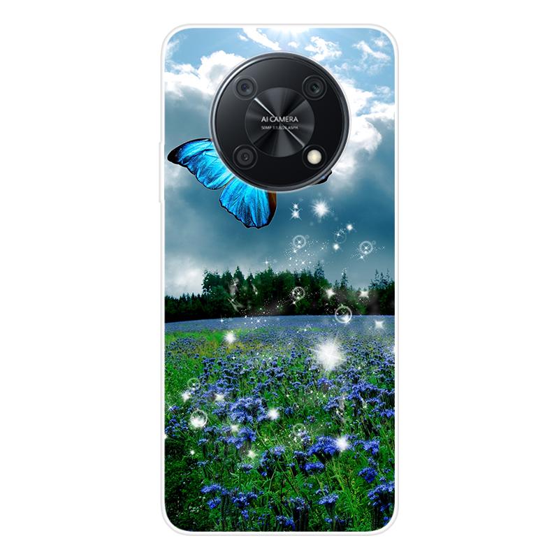 For Huawei nova Y90 Y 90 novaY90 Case Soft Silicone Back Cover Cartoon Phone Case Diversification