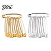 Shiny Rhinestone Embellishment Safety Pins Pants Waist Shawl Brooches Clothes