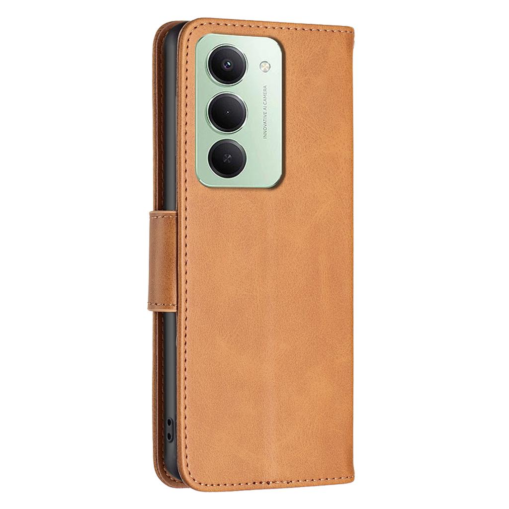 For Xiaomi Redmi 15 5G (Global) (169mm) Case Shockproof PU Leather Cover with Wallet Card Slots