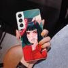 Japanese Style Anime Girl Phnoe Case for Samsung Galaxy S26 S25 Edge S23 S24 Ultra S22 Plus S21 S20 FE Unique Cover Soft Coque G