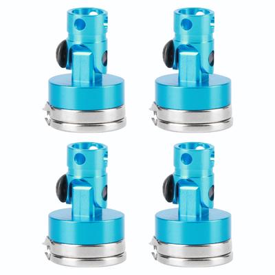 4pcs Strong Magnet RC Car Shell Column Post Fit for AXIAL SCX10 110 RC Car ModelBlue