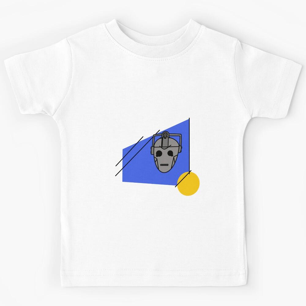 Fun Abstract Doctor Who cartoon Fan Art - CyberMan design Kids T-Shirt 120
