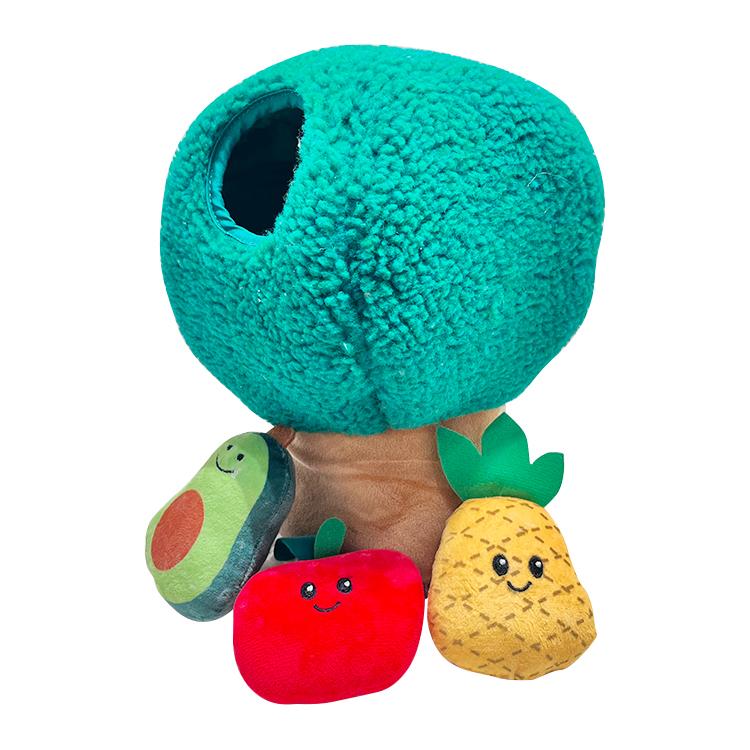 Hot Selling Durable Pet Toys Customized Manufacturer Intelligent Chew Hide and Seek Plush Pet Toys