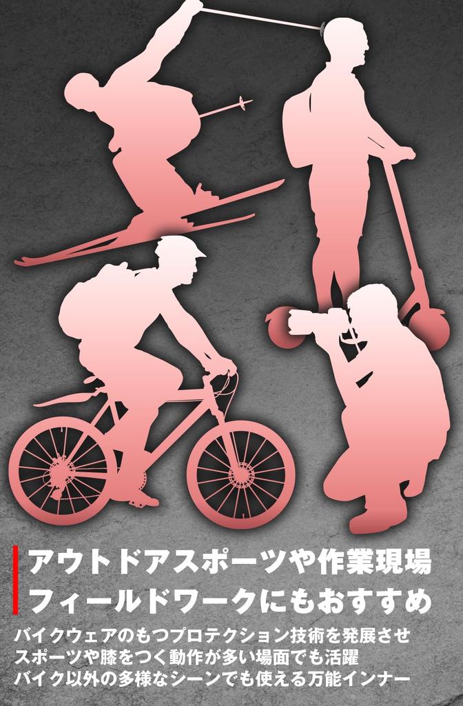 Komine Motorcycle Mesh Underpants CE Mesh Material Protector, Long, Black, Medium, SK-612 305, Standard,