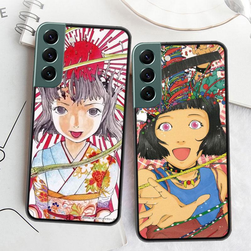 New Shintaro Horror Cartoon Kago Phone Case For Samsung A15 A25 A35 A55 Galaxy A70S A50S A30S A30 A40 A71 A51 A41 A31 A21 A11 A0