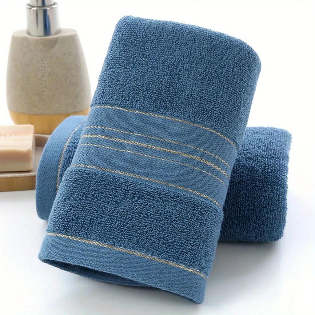 Cotton Thickened Absorbent Towel with Embroidery