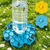 Garden Bee Water Feeder Outdoor Honeycomb Beehive Drinking Station Small-Hole Honeycomb Tray Patio Beekeeping Feeder Supplies