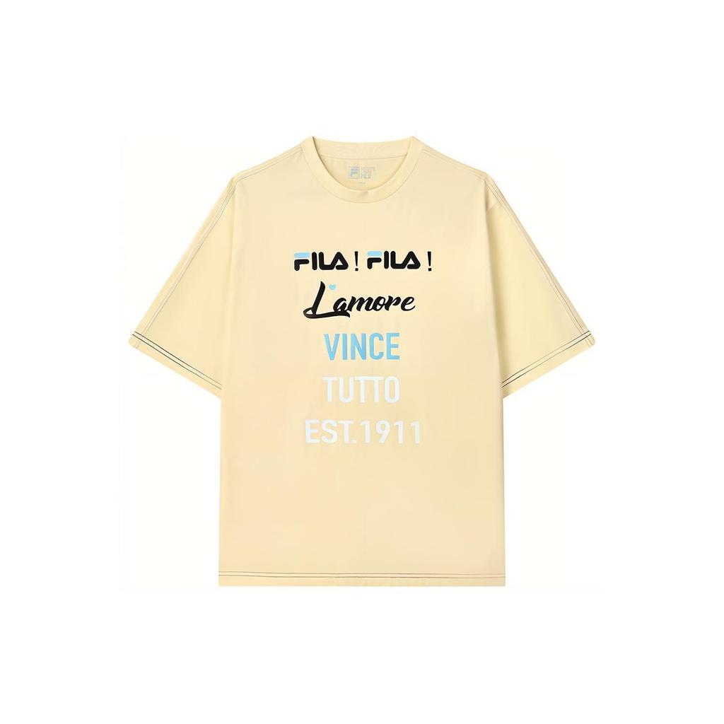 FILA T Shirt Men's Refreshing Yellow F11M133183F-YE