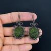 Moldavite Earrings, 999 Copper Wire Wrapped Gemstone Jewelry, Handmade  Earrings For Mother Day