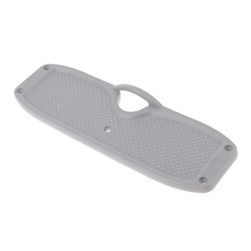 Outboard Mounting Bracket Gray Transom Plate ABS Material for Canoe Yacht Boat Hardware Accessories