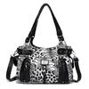 Women's Leopard Print Tote Bag Underarm Handbag