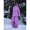 Skiwear men and women winter outdoor waterproof windproof thickened warm thickened snowboard snowboarding clothes ski suit set