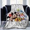 1pc"Good Times Always: Disney Characters Home Decor Fleece Blanket, Perfect Gift for Bedroom, Living Room, Travel, Camping, Car, Beach, Office Nap. Id